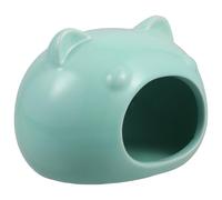 MUSISALY Abri Rafraîchissant pour Cage, Cachette Petite Taille en Céramique pour Hamsters Et Cochons D’Inde, Maison sans Odeur Adaptée Aux Petits Animaux