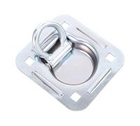 MUSISALY Anneau D'arrimage Encastré en Alliage pour Cargo Installation Facile et Options de Montage Polyvalentes, pour Remorque et Camping-