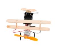 MUSISALY Avion Bois DIY pour Garçon Fille Ans Modèle Scientifique Éducatif à Construire Kit Montage Manuel Bois pour Développement Cognitif et Motricité Fine