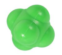 MUSISALY Balle Réflexe D'agilité Hexagonale en Silicone, Outil Polyvalent pour Entraînement la Vitesse et Coordination, Design Portable pour Sports et Exercices Rapides