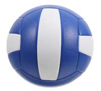 MUSISALY Ballon Volley Soft pour Débutants Épais Résistant Entraînement et Compétition Plage Piscine Intérieur et Extérieur Bleu