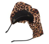 MUSISALY Bandeau Léopard pour Cheveux Femme Large et Élastique Tissu Respirant et Léger Motif Animal Imprimé Accessoire Noué Polyvalent pour Sport Mariage et Usage Quotidien