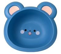 MUSISALY Bassin de Lavage Bébé en Plastique PP Bleu Mini Lavabo Multifonctionnel Motifs Dessins Animés Grosse Capacité pour Laver Visage Pieds et Fesses Usage Quotidien à Domicile
