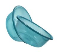 MUSISALY Bassine en Plastique Épaisse 2pcs, Usage Salon et Domicile, Bassine Multi-usage avec Grande Capacité, Surface Lisse et Structure Solide