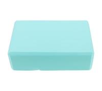 MUSISALY Bloc de Yoga Antidérapant en Eva Bleu Clair, Brique D'équilibrage Compacte et Légère pour Pilates, Danse et Entraînement, Bloc D'exercice Solide pour Adultes, Soutien Postural