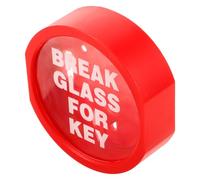 MUSISALY Boîte à Clés Murale de Sécurité Serrure à Bris de Verre Boîte de Verrouillage Porte d'urgence pour Clés Coffret Compact pour Contrôle d'Accès et Protection en Situation