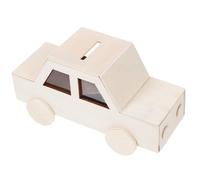 MUSISALY Boîte à Monnaie Bois Voiture Rétro DIY Tirelire Multifonctionnelle Décorative Caisse Épargne Bois pour Adultes Bricolage Personnalisé Objet Décoratif Pratique