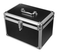 MUSISALY Boîte à Outils Multifonction en Alliage d'aluminium 30X20X20 CM Mallette Rigide avec poignée Impact-Resistant Design pour électriciens et techniciens de réparation en extérieur