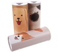 MUSISALY Boîte Cylindrique Lot de 3 Pièces, Facile à Ouvrir Remplacer de Mouchoirs en Papier Design Élégant pour Voiture pour Hôtel et Bureau