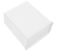 MUSISALY Boîte de Rangement Ménager pour Capsules de Lessive, Plastique Blanc, Grosse Capacité, Rangement Espace Optimisé pour Buanderie, Compartiment Multi-usage
