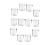 MUSISALY Boîte D'observation pour Insectes Transparente Loupe Intégrée, Lot de 12 Pièces, Plastique Solide, Ventilation Optimisée, D'exploration Nature Éducatif pour Garçon et Filles