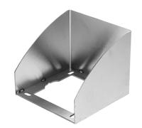 MUSISALY Boîtier de Prise Électrique Murale Étanche en Acier Inoxydable 86 Type, Protection Extérieure sans Prise, Cache-prises Électriques Résistant la Pluie pour Borne de Recharge