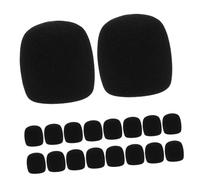 MUSISALY Bonnettes Anti-Vent en Mousse Haute Densité 40 Pièces 76X60X40Mm pour Microphone Protection Anti-Bruit et Hygiène Optimale Accessoires Karaoké et Enregistrement Studio
