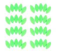 MUSISALY Bouées de Marquage Mousse Vertes Olive 3 63X132 MM Lot de 100 Set de Perles Flottantes pour Pêche en Eau Douce et Salée Accessoires Pêche Sensibles et Polyvalents pour