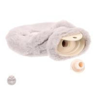 MUSISALY Bouillotte Panda en Peluche Douce 350ml pour Hiver, Pratique et Multifonctionnelle Housse Déhoussable en Pvc, Style Cartoon Mignon