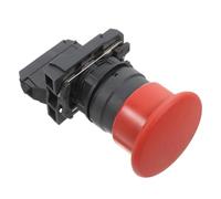 MUSISALY Bouton-poussoir Fonction de de Sécurité en Plastique et Métal D'arrêt D'urgence Industriel Fonction de de Sécurité pour Usage en Milieu Industriel