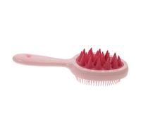MUSISALY Brosse De Massage Chevelu Exfoliante Douce Pour Douche Gommage Du Chevelu Soulagement Des Démangeaisons Et Nettoyage Profond Masseur Pour Soins Quotidiens Des Cheveux Modèle Rose
