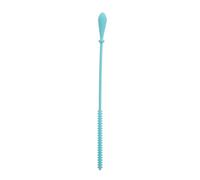MUSISALY Brosse De Nettoyage Extra Longue Pour Pailles Et Bouteilles, Pour Adultes, Silicone Solide Bleu, Nettoyage Pour Pailles Réutilisables Et Bouteilles, Kit De Goupillons Polyvalent