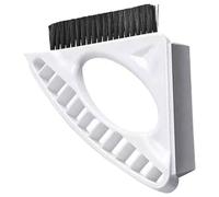 MUSISALY Brosse Multifonctionnelle pour Nettoyage des Fenêtres Rainures Brosse à Angle en Plastique et Silicone Cuisine et Volets pour Espaces Étroits
