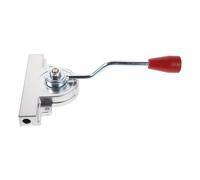 MUSISALY Câble D'accélérateur Manuel pour Camion Malaxeur Argenté, Levier de Commande Push-pull Tige Coudée, Contrôleur de Vitesse pour Engins Lourds, Levier de Câble D'accélérateur Précis