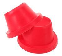 MUSISALY Cache Haut-parleurs Voiture 6,5 Pouces Silicone Étanche Protection Portière Audio Auto 2 Pièces Anti-Pluie Solide pour Bateau et Voiture