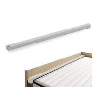 MUSISALY Cale de Lit Haute Densité en Mousse Beige pour Combler Les Espaces Entre Matelas et Tête de Lit, Coupe Ajustable, Empêche la Chute des Objets