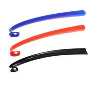 MUSISALY Cale-pied en Plastique Portable à Long Manche, Poignée Ergonomique, Lot de 3 Pièces, Entrée de Maison et Usage Quotidien, pour Femmes Enceintes