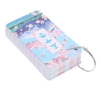 MUSISALY Cartes Flash Japonaises Éducatives Hiragana et Katakana Jeu de 46 Cartes Papier Léger Format Portable pour Apprentissage Débutants et Cours Japonerie Rapide