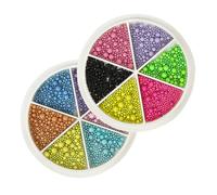 MUSISALY Charms De Nail Art Acier Boîtes De Décorations Manucure Perles Éblouissantes Et Hommes Pour Événements Festifs Et Personnalisation Ongles