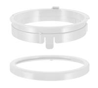 MUSISALY Connecteur de Conduit de Climatisation Portable Adaptateur et Coupleur Évacuation pour Climatiseur Mobile en Plastique Blanc Compatible Avec Midea -35 Air Conditioner pour Toute