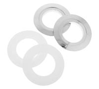 MUSISALY Convertisseur de Bouton Chasse D'eau Double Poussoir pour Toilettes Kit de Réparation Facile à Installer en Plastique, Adapté de 38mm à 58mm pour Salle de Bain