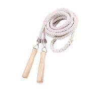 MUSISALY Corde à Longue en Coton et Lin pour Jeu D'équipe, Évite Nœuds, pour Saut la Corde en Groupe et Activités Collectives
