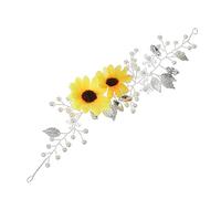 MUSISALY Couronne De Pour Mariée Bandeau De Mariage Avec Design De Marguerite Pour Événements Spéciaux Et