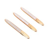 MUSISALY Crayon Eye-liner Waterproof 3pcs Soft Tip Non-bleeding Accessoires De Maquillage Pour Voyage Pratique Et Cils Auto-adhésifs