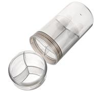 MUSISALY De Voyage Pour Brosse à Dents Avec Porte Tube De Dentifrice Et Gobelet Accessoire De Salle De Bain Pratique En Transparent Sans Accessoires