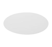 MUSISALY Diffuseur Abat-jour Rond en Acrylique Blanc pour Plafonniers, Haute Transmission Lumineuse, Protège Yeux Rayonnement Direct, Style Simple, Diamètre 32 Cm