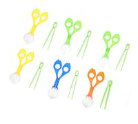 MUSISALY Ensemble 6 Pinces Attrape-Insectes pour Garçon et Filles, Plastique Coloré, Outil D'exploration Nature Extérieur, Kit Capture Insectes Éducatif et Sensoriel, pour Garçon Fille