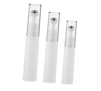 MUSISALY Ensemble de 3 Produits de Toilette de Voyage Flacons à Bille pour Crème Contour Des Yeux Rechargeables Et Portables Flacons à Bille Vides pour Huiles Essentielles
