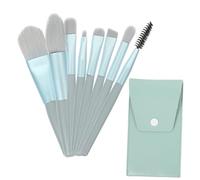 MUSISALY Ensemble De Pinceaux Cosmétiques 8 Pièces Mini Pinceaux De Maquillage Manche En Bois Pour Voyage Ou Usage Quotidien Outils De Beauté Pour Femmes Doux Et