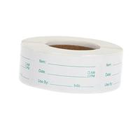 MUSISALY Étiquettes Alimentaires Autocollantes Pour Conservation Étiquettes De Date Limite Pour Congélateur Et Garde-manger Pratique