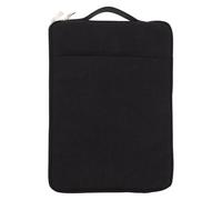 MUSISALY Étui pour Ordinateur Portable à Main pour Ordinateur Portable Air 11 Pouces en Denim Noir, Polyvalent, Résistant à l’Abrasion, pour Études et Déplacements