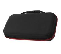 MUSISALY Étui Rigide pour Microphone Portable Double, Paquet de Rangement Léger en Eva et Toile Fermeture Éclair Classique, Protection Antichoc pour Microphone et Chargeur