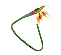 MUSISALY Faux Fleur De Paradis Plante Artificielle Strelitzia pour Décoration Intérieure Et Événements Aspect Réaliste Flexible Et