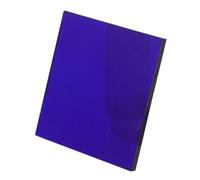 MUSISALY Feuille de Verre Bleu pour Réactions de Flamme Ion Métallique, Haute Résistance Thermique, Testée Sécurité, pour Laboratoires Scolaires et Expérimentation Chimique