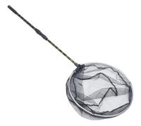 MUSISALY Filet de Pêche Télescopique 1,5 M Manche en 3 Sections, Maille Résistante 35 Cm, Filet de Remplacement Portable pour Pêche en Extérieur et Camping