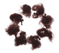 MUSISALY Filets à Cheveux Invisibles Couverture de Chignon Naturel en Maille Polyester Lot de 100 et Élastique pour Femmes pour Ballet et Danse