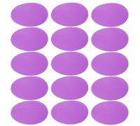MUSISALY Films Autocollants pour Éclairage LED à Changement de Couleur 15 Pièces Filtres de Lumière LED pour Spots Encastrés Feuilles de Plastique Teintées Violettes 10cm X 3cm Ambiance