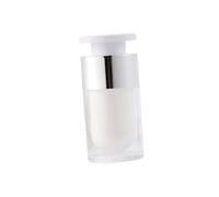 MUSISALY Flacons Cosmétiques De Voyage Sous Vide De 15 Ml Contenants De Voyage En Plastique Système De Verrouillage Pour Lotion Crème Démaquillant