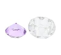 MUSISALY Gobelet Pour Nail Art Verre Transparent Mélange De Pigment Liquide Avec Couvercle Pour Manucure