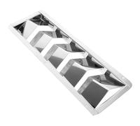 MUSISALY Grille de Ventilation en Acier Inoxydable pour Bateau 5 Lames 32,3 X 10,9 X 2,8 CM Plaque d'Aération Marine Solide Ventilation Cabine et Compartiment Moteur Bateau